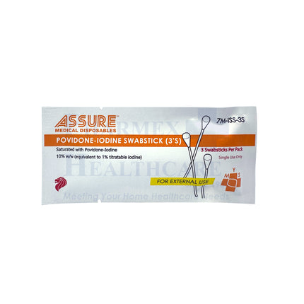 ASSURE Povidone-Iodine Swabsticks