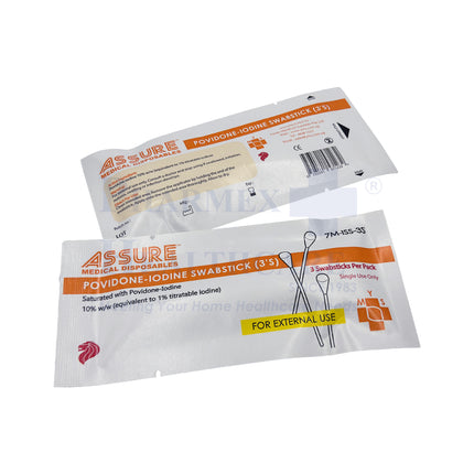 ASSURE Povidone-Iodine Swabsticks