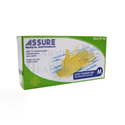 ASSURE Latex Powder-Free Gloves