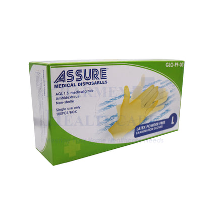 ASSURE Latex Powder-Free Gloves