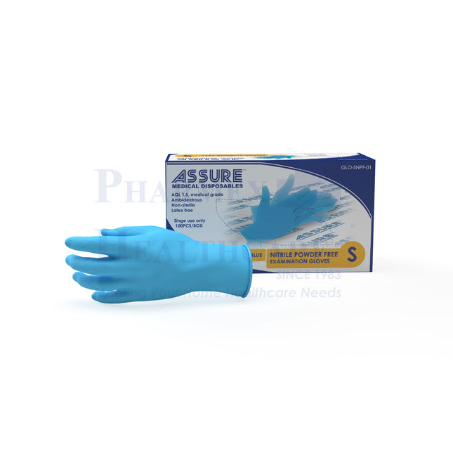 ASSURE Soft Nitrile Examination Gloves Powder-Free