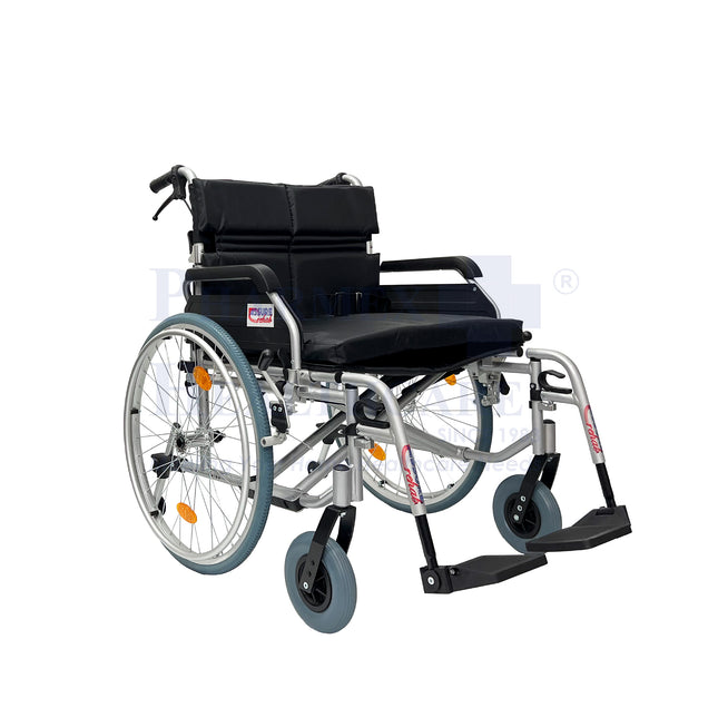 AR-0168/ AR-0169 Bariatric Aluminium Wheelchair | Elevating Legrest Upgrade
