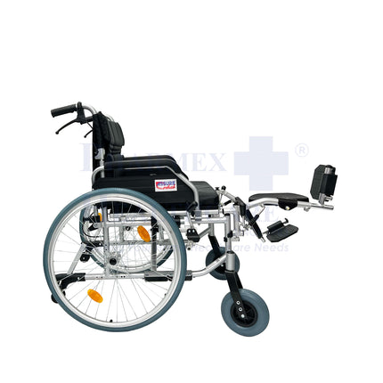 AR-0168/ AR-0169 Bariatric Aluminium Wheelchair | Elevating Legrest Upgrade