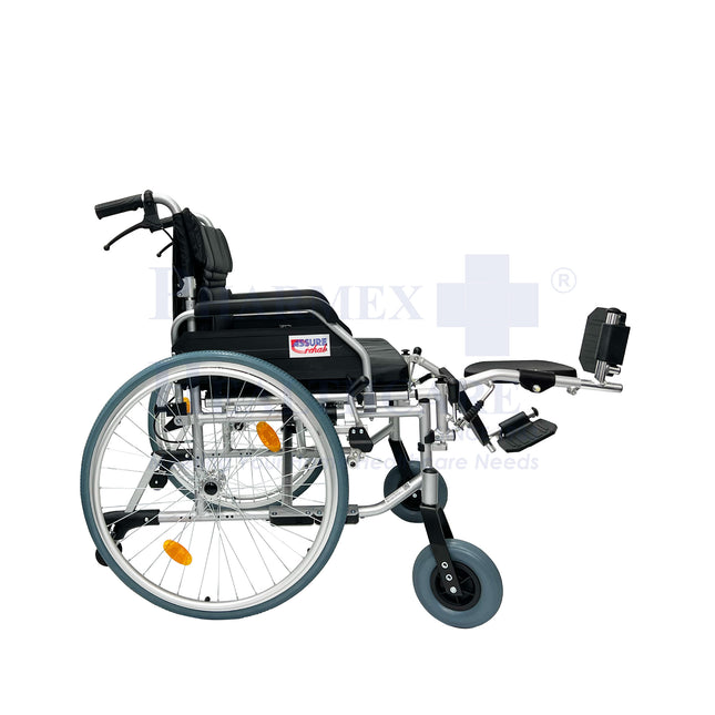 AR-0168/ AR-0169 Bariatric Aluminium Wheelchair | Elevating Legrest Upgrade