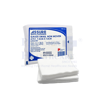 ASSURE Sterile Non-Woven Gauze Swab | 4-Ply