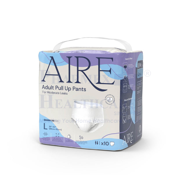 Aire Adult Pull Up Pants (10 Pcs/Bag, 3 Available Sizes)