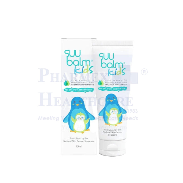 SUU BALM Kids Dual Rapid Itch Relieving & Restoring Ceramide Moisturiser (75ml)