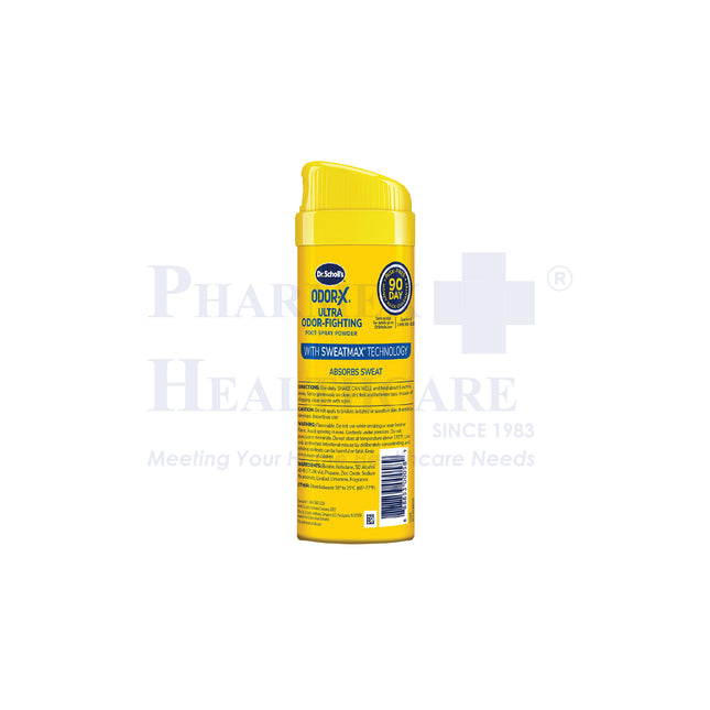 Dr.Scholl OdorX Ultra Odor Fighting Spray Powder 4.7oz