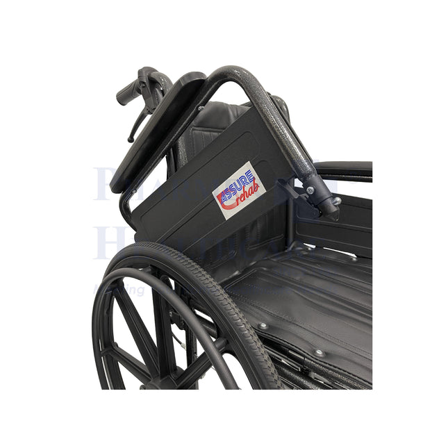 AR-0126/ AR-0127/ AR-0128 ASSURE Rehab Heavy Duty Hammertone Wheelchair