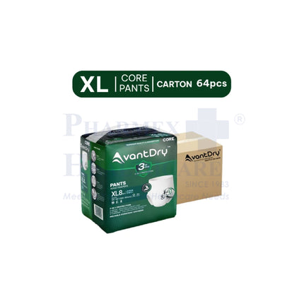 AvantDry® Core Pants Adult Diapers (3 Available Sizes)