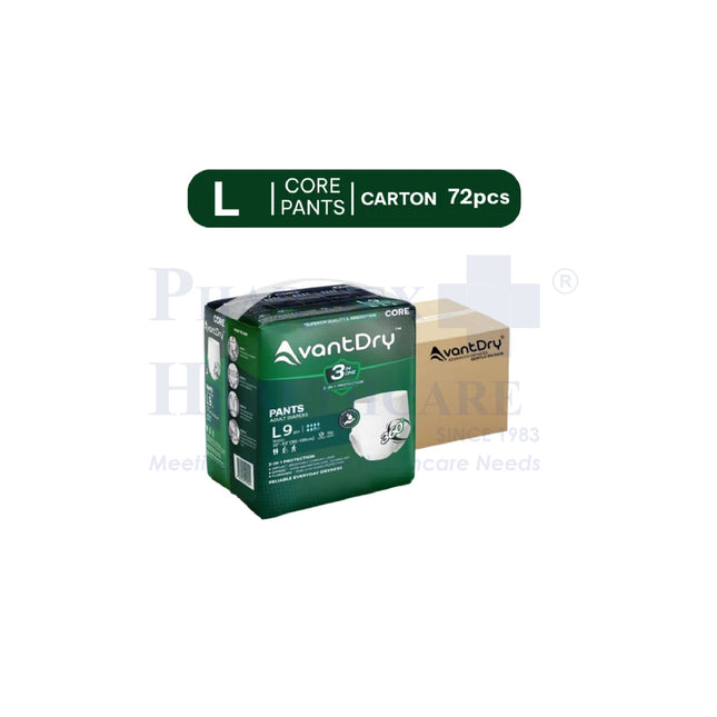 AvantDry® Core Pants Adult Diapers (3 Available Sizes)