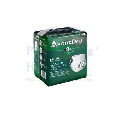 AvantDry® Core Pants Adult Diapers (3 Available Sizes)