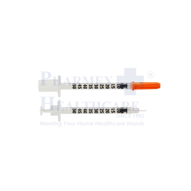 BD Ultra-Fine II 31G x 8mm Insulin Syringe, 100's/Box