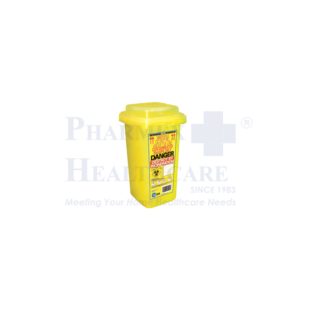 BIOPAK Sharp Container, Yellow