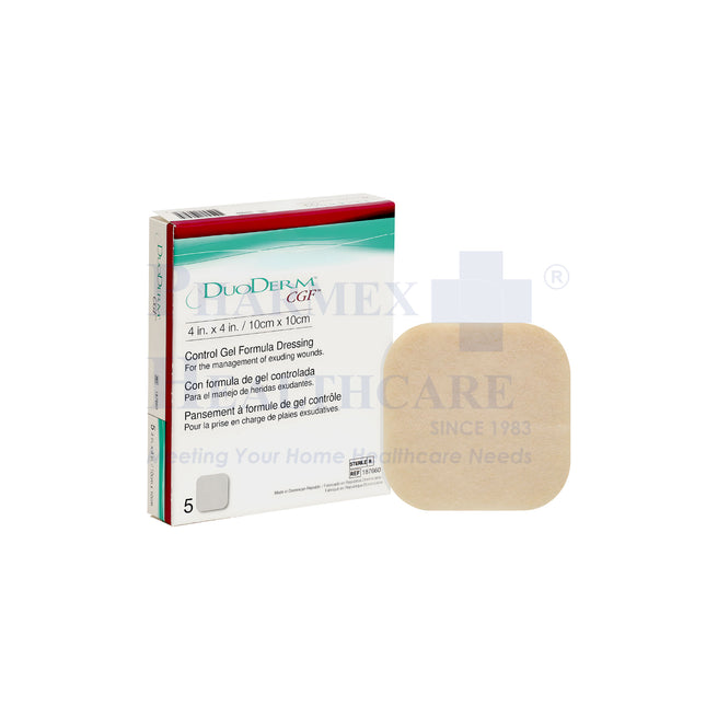 CONVATEC Duoderm CGF Hydrocolloid Dressing, 10cm x 10cm, 1 Piece