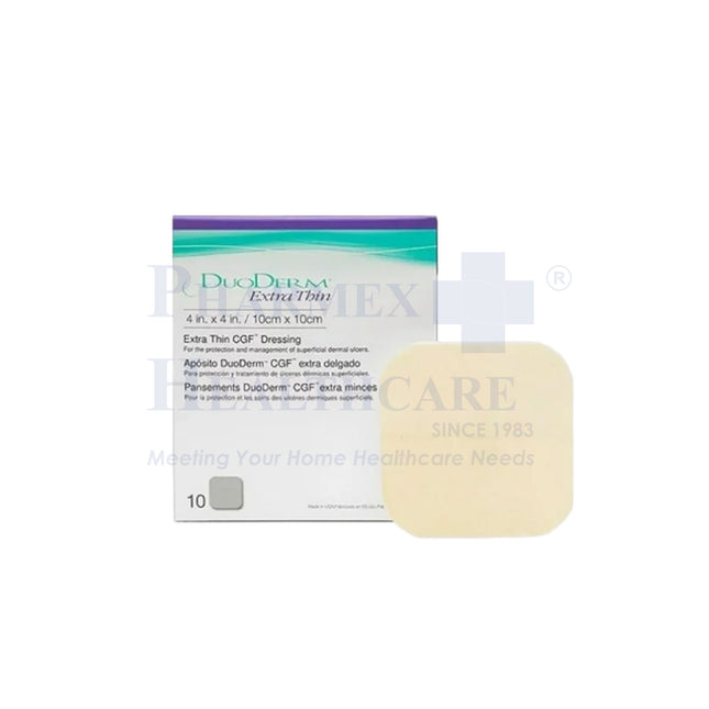 CONVATEC Duoderm Extra Thin Dressing, 10cm x 10cm, 1 Piece