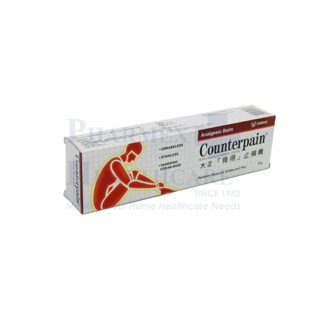 COUNTERPAIN Pain Relief Balm , 60g, 1 Tube