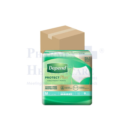 DEPEND Protect Plus Absorbent Pants (Carton)