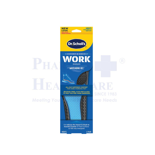 Dr. Scholl Comfort & Energy Work Insoles - Men