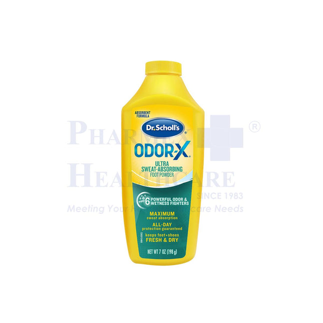 Dr.Scholl OdorX Ultra Sweat-Absorbing Foot Powder 7oz