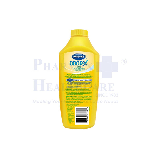 Dr.Scholl OdorX Ultra Sweat-Absorbing Foot Powder 7oz