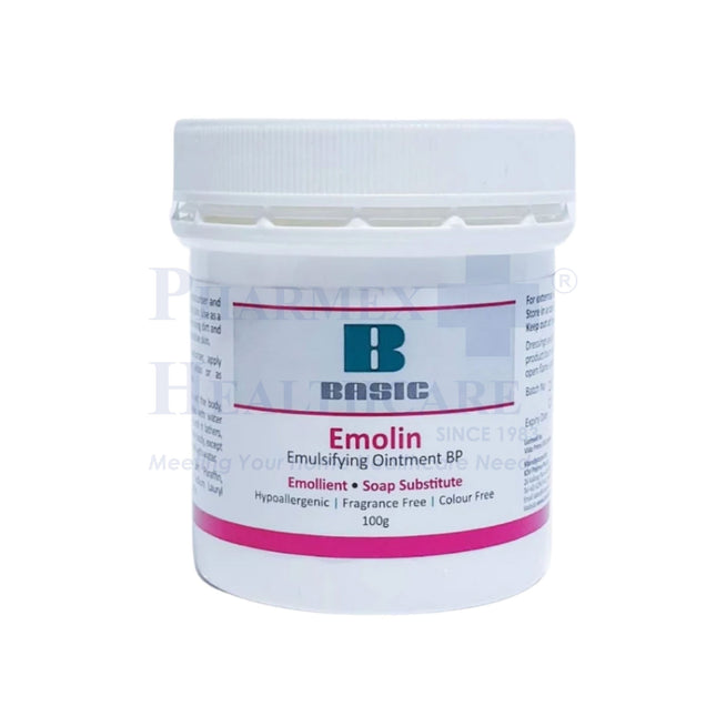 ICM PHARMA Emulsifying Ointment Emolin , 100g, 1 Tub