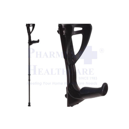 Ergotech Elbow Forearm Lightweight Crutches (Made in France)
