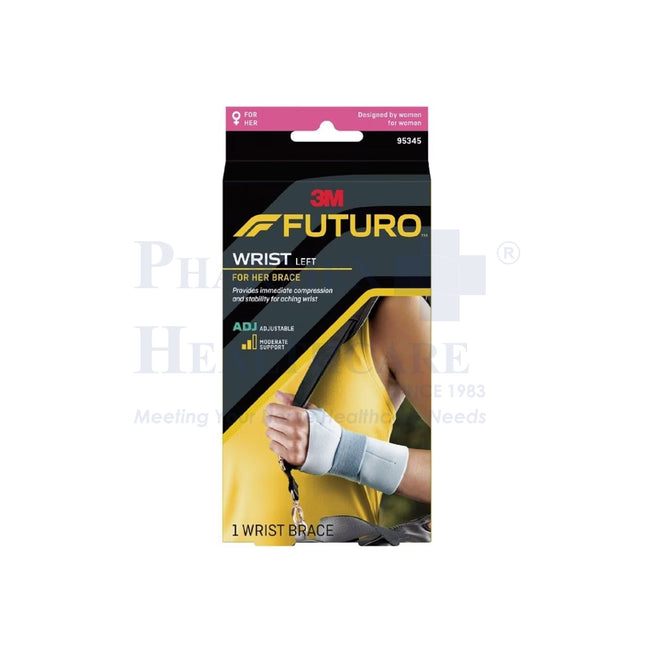 FUTURO For Her Wrist Support, Left Hand, Adjustable