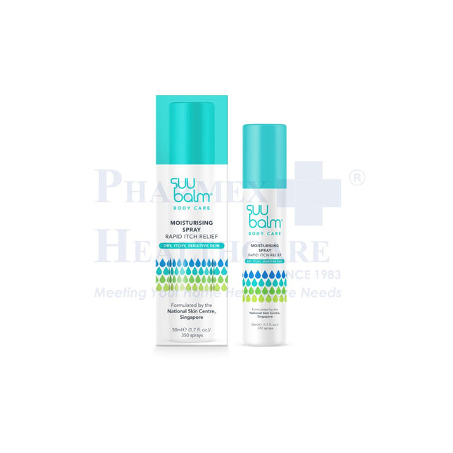 SUU BALM Rapid Itch Relief Moisturising Spray 50ml