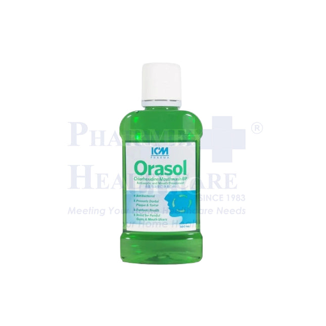 ICM PHARMA Orasol Antiseptic Mouthwash, 1 Bottle