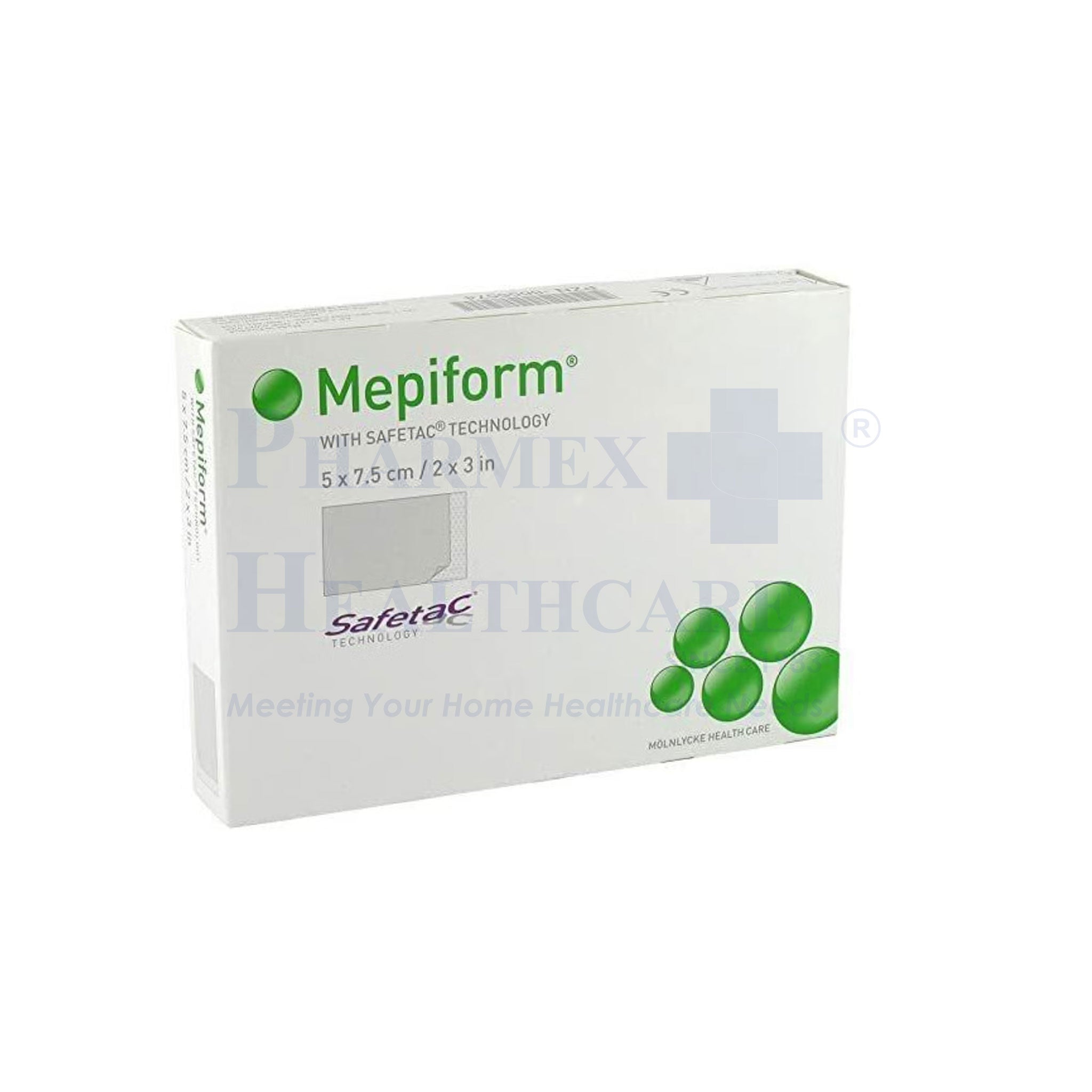 Mepiform 5x7.5cm (5's/Box) – Pharmex Healthcare