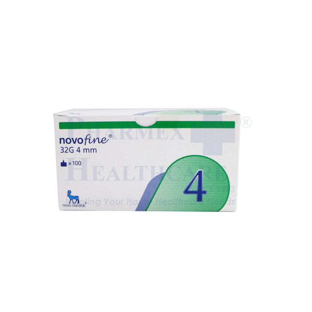 NOVOFINE Syringe, Insulin, Disposable Pen Needles 32G needle, 4mm