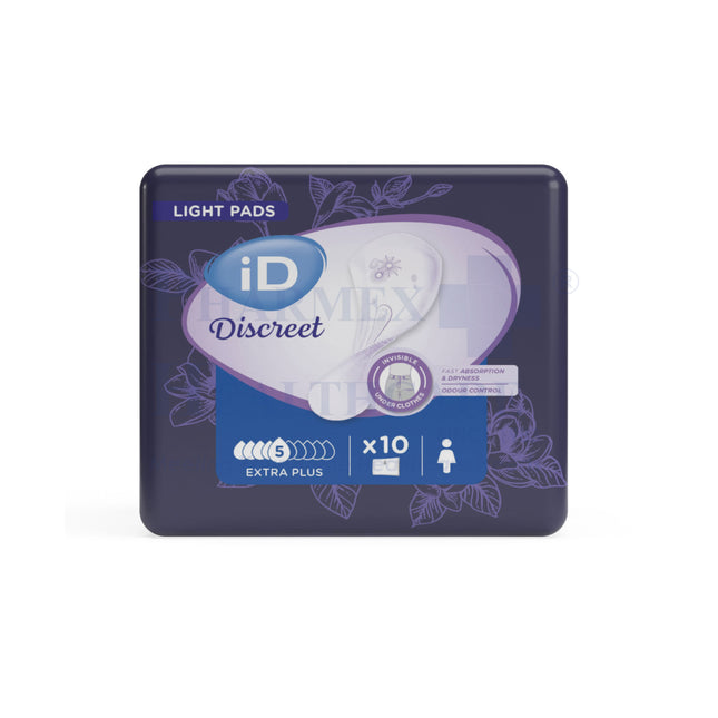 ID Discreet Light Extra Plus, 10's/Bag