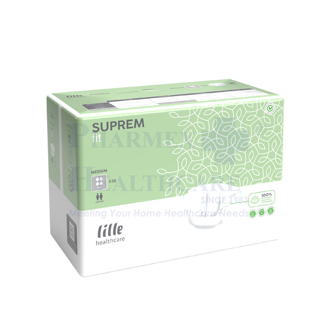 LILLE SUPREM Fit Adult Diapers, Grey Maxi