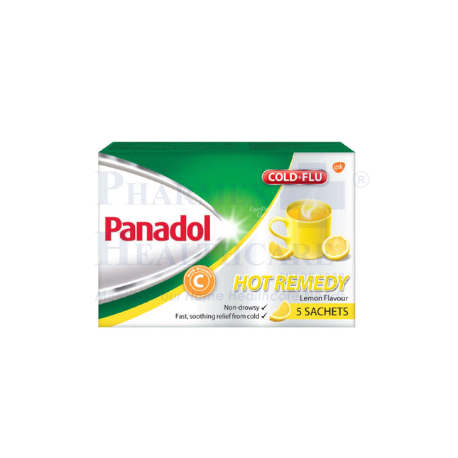 Panadol Cold & Flu Hot Remedy, 5s/Box (Single / Twin Pack)