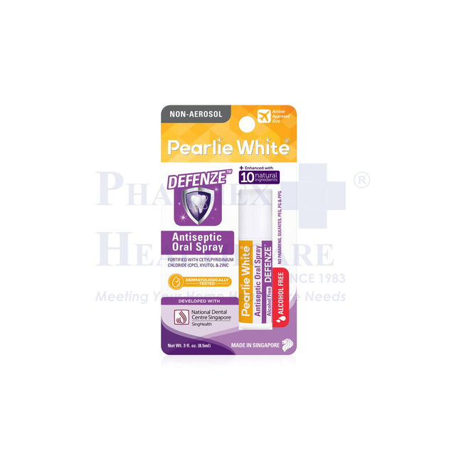 Pearlie White Defenze Antiseptic Oral Spray 8.5ml