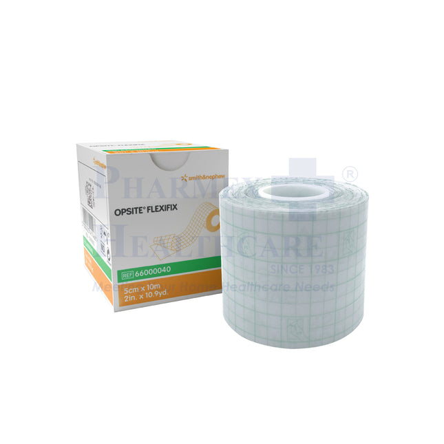 SMITH & NEPHEW Opsite Flexifix Transparent Film Roll, 5cm x 10m