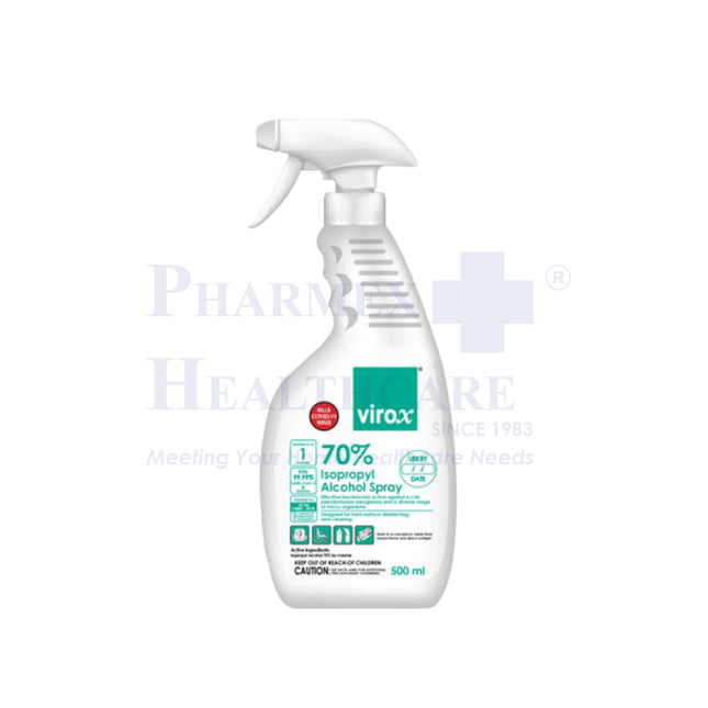 VIROX 70% Isopropyl Alcohol Disinfectant Liquid Spray
