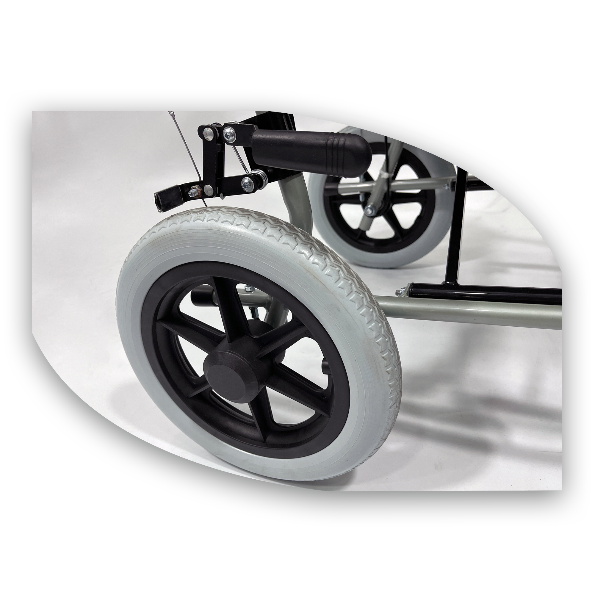  -ASSURE REHAB Pushchair with Flip-Up Footrest