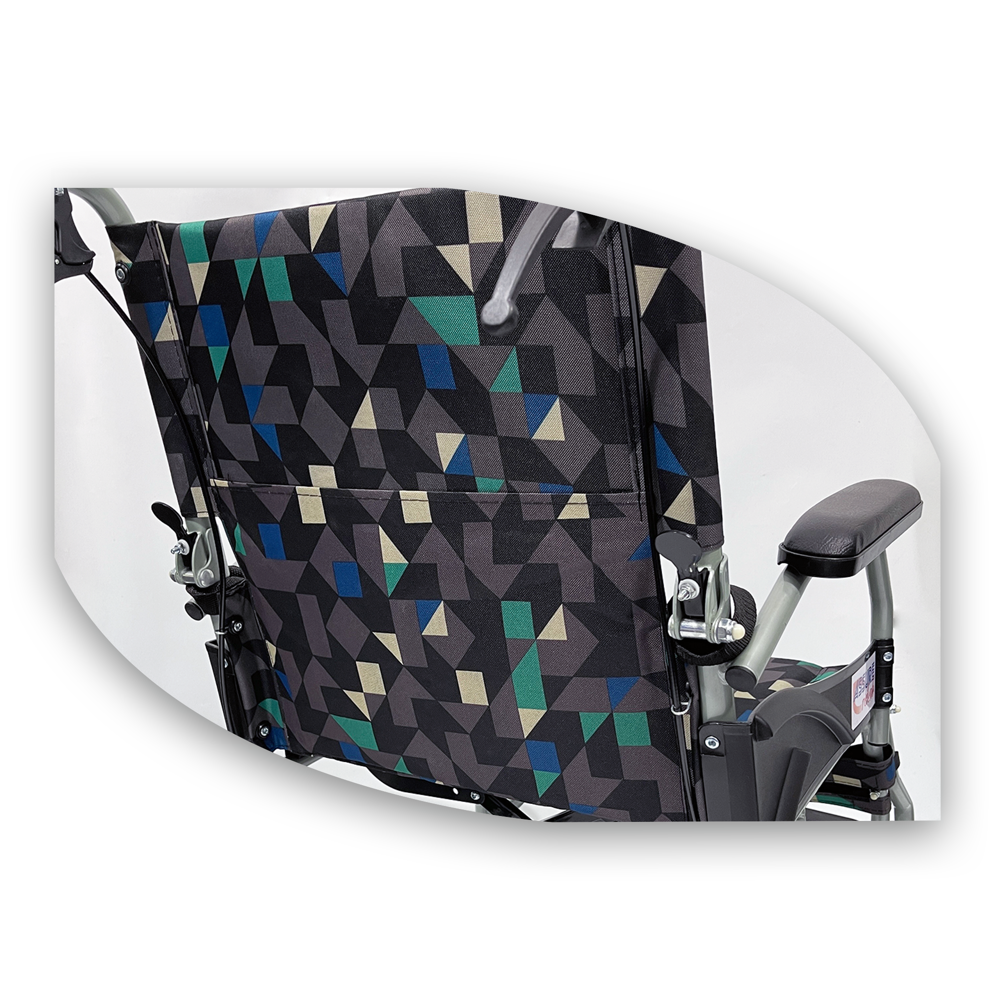  -ASSURE REHAB Pushchair with Flip-Up Footrest