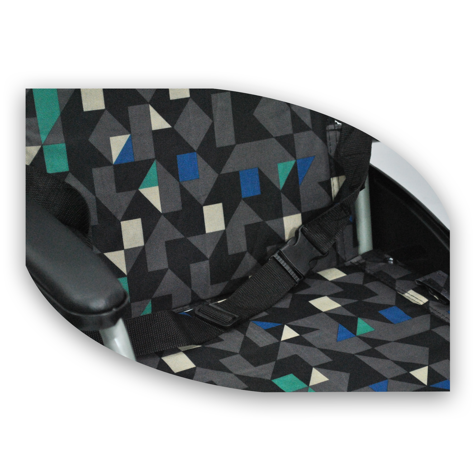  -ASSURE REHAB Pushchair with Flip-Up Footrest
